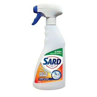 Sard Oils & Grime Stain Remover Spray Expert Action