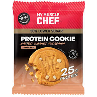 My Muscle Chef Protein Cookie Salted Caramel Macadamia