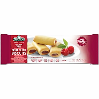 Orgran Wild Raspberry Fruit Biscuits