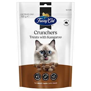 Fussy Cat Grain Free Crunchers With Kangaroo Cat Treat