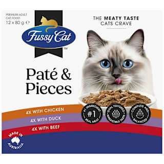 Fussy Cat Twice As Tasty Pate & Pieces Wet Cat Food