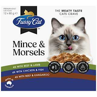 Fussy Cat Twice as Tasty Mince & Morsels Wet Cat Food