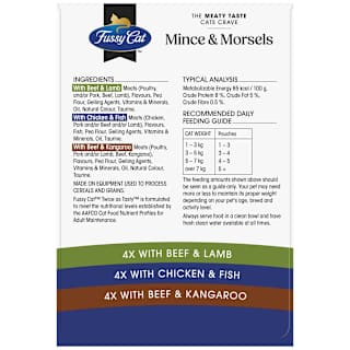 Fussy Cat Twice as Tasty Mince & Morsels Wet Cat Food