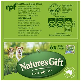 Nature's Gift Adult All Breeds Wet Dog Food Strips Chicken With Carrots & Peas