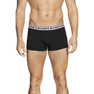 Men's Brief Fit Trunk - Black Medium
