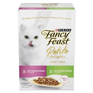 Fancy Feast Petite Delights Grilled Chicken & Grilled Salmon