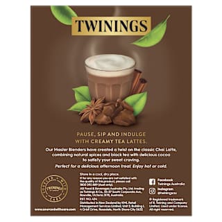 Twinings Tea Chocolate Chai Latte