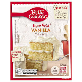 Betty Crocker Cake Mix Vanilla Cake