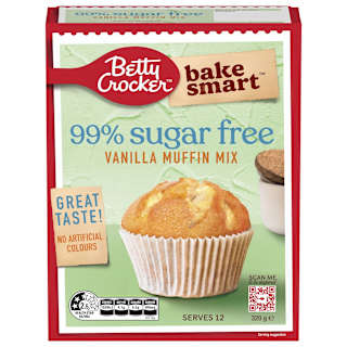 Betty Crocker Bake Smart Muffin Mix 99% Sugar Free Vanilla