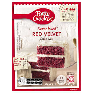 Betty Crocker Cake Mix Red Velvet Cake