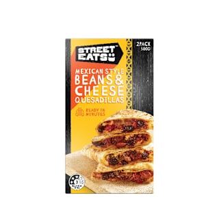 Street Eats Quesadillas Mexican Style Beans & Cheese
