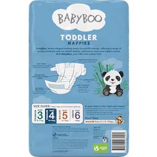 BabyBoo Nappy Toddler Size 4
