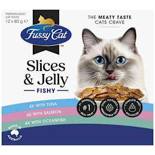 Fussy Cat Slice & Jelly Fish Pouch