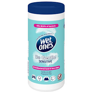 Wet Ones Antibacterial Hand Wipes Be Gentle Canister