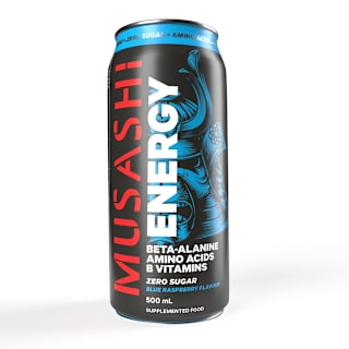 Musashi Energy Drink Blue Raspberry