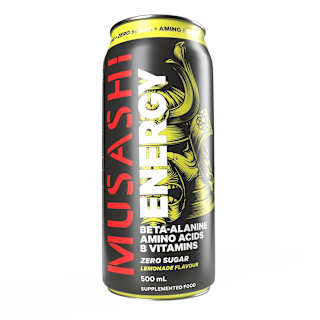 Musashi  Energy Drink Lemonade