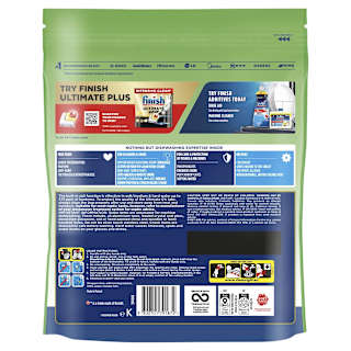 Finish Ultimate Auto Dishwash Tablets 0% Regular