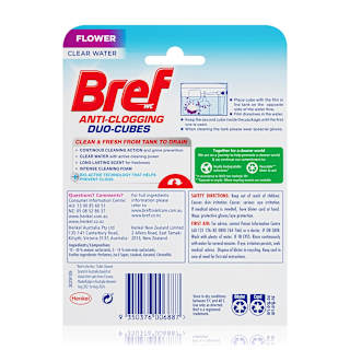 Bref Duo Cubes Flower In Cistern Toilet Cleaner