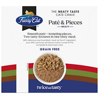 Fussy Cat Pate Pieces Meaty Pouch