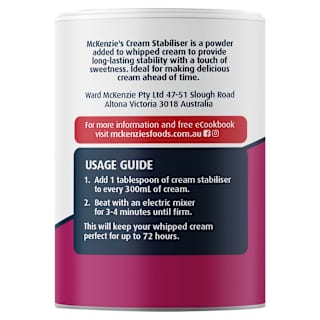 McKenzie's Cream Stabiliser
