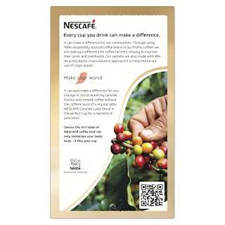 Nescafe Coffee Caramel Decaf Latte