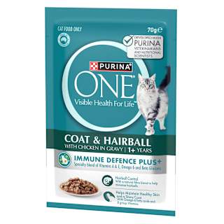 Purina One Hairball Formula Pet Food Adult Chicken
