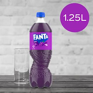Fanta Grape Soft Drink Bottle
