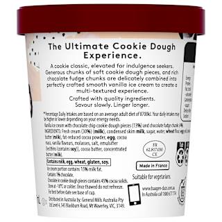 Haagen-Dazs Ice Cream Cookie Dough Chip