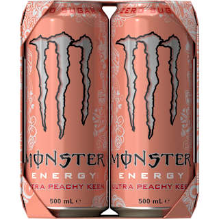 Monster Energy Ultra Peachy Keen Drink