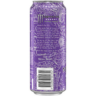 Monster Energy Ultra Violet Cans