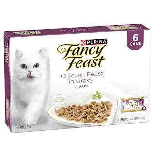 Purina Fancy Feast Grilled Pet Food Chicken In Gravy Multipack