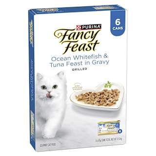 Purina Fancy Feast Grilled Pet Food Ocean Whitefish Tuna In Gravy Multipack