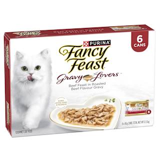 Purina Fancy Feast Gravy Lovers Pet Food Beef In Gravy Multipack