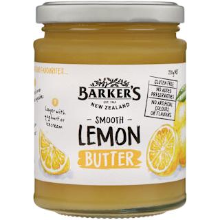 Barker's Smooth Lemon Butter
