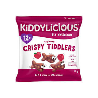 Kiddylicious Infant Food Crispie Tiddlers Raspberry