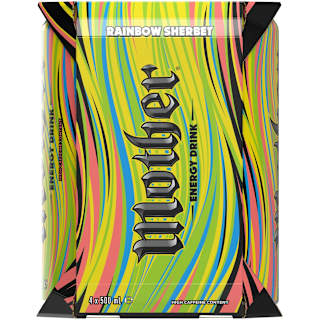 Mother Energy Drink Rainbow Sherbet Cans