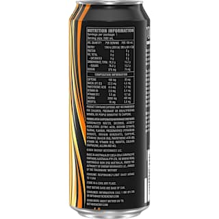 Mother Energy Drink Orange Dreamsicle Can