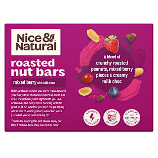Nice & Natural Roasted Nut Bar Mixed Berry