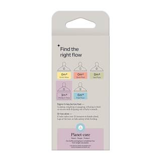 Tommee Tippee Natural Start Baby Bottle Teats Medium Flow 3+ Months