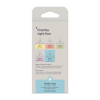 Tommee Tippee Natural Start Baby Bottle Teats Fast Flow 6+ Months