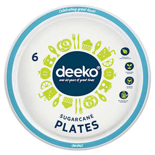 Deeko Sugar Cane Dinner Plate 26cm