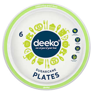 Deeko Sugar Cane Dinner Plate 26cm