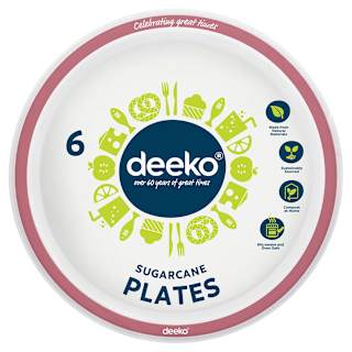 Deeko Sugar Cane Side Plate 18cm