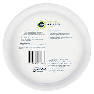 Deeko Sugar Cane Side Plate 18cm