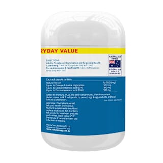 Nature's Way Fish Oil 1000mg Caps