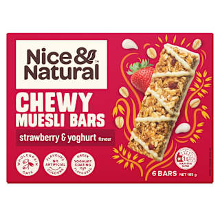 Nice & Natural Bar Chewy Strawberry