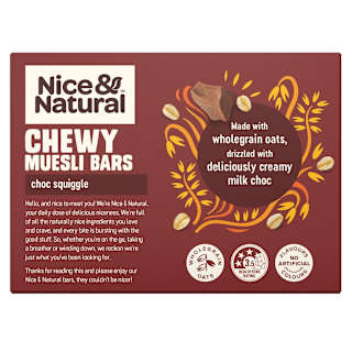 Nice & Natural Bars Chewy Choc Squiggle