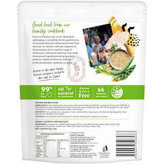 La Zuppa Soup Pouch Creamy Chick + Veg