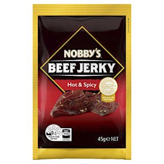 Nobby's Jerky Hot And Spicy