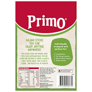 Primo Air-Dried Salami Sticks Mild Pepperoni